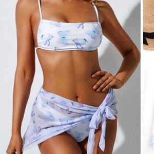 Zaful bikini + skirt (NWT)